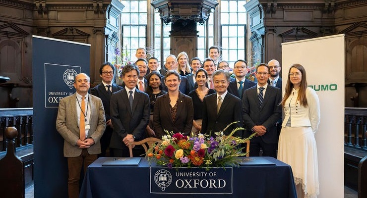 Oxford and Terumo launch six-year partnership to advance organ perfusion technologies